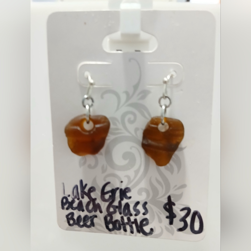 Beach Glass Earrings